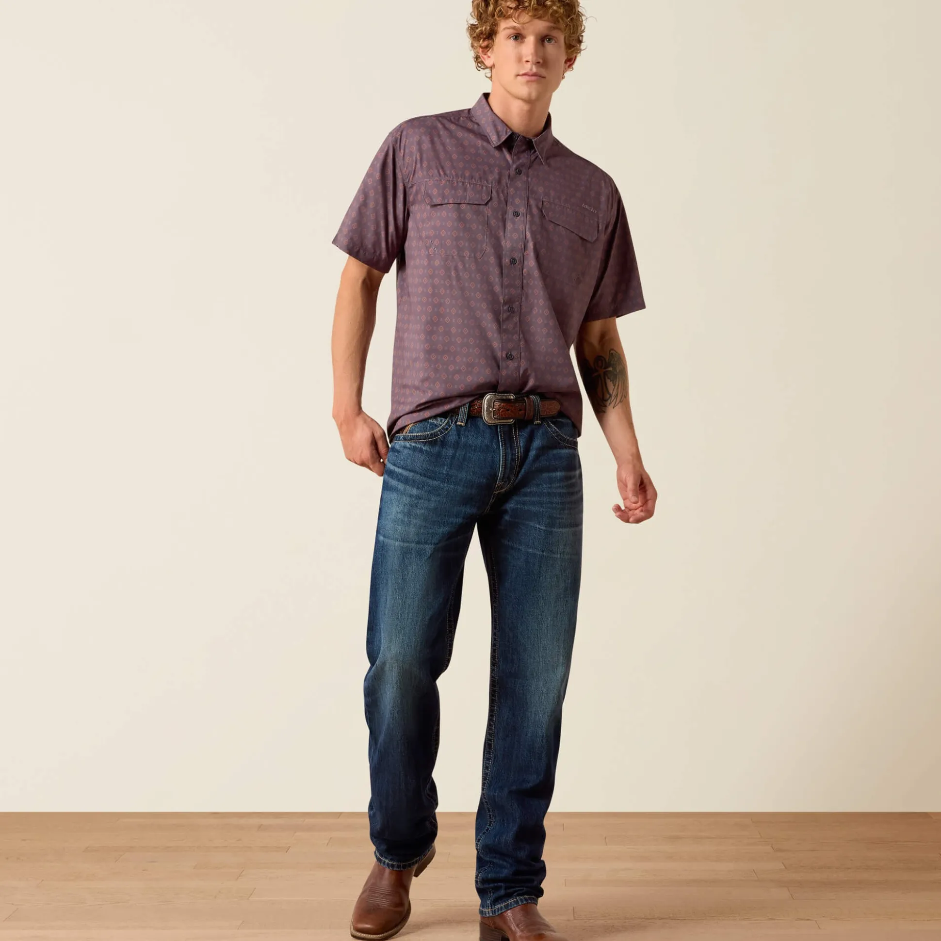 Printed VentTEK Outbound Classic Fit Shirt