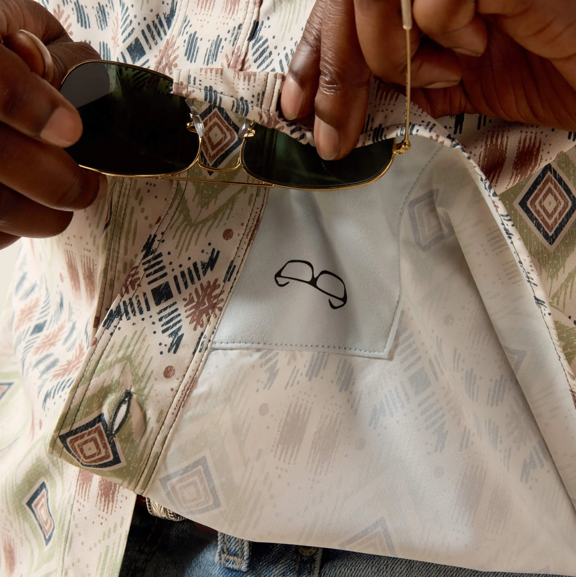 Printed VentTEK Outbound Classic Fit Shirt