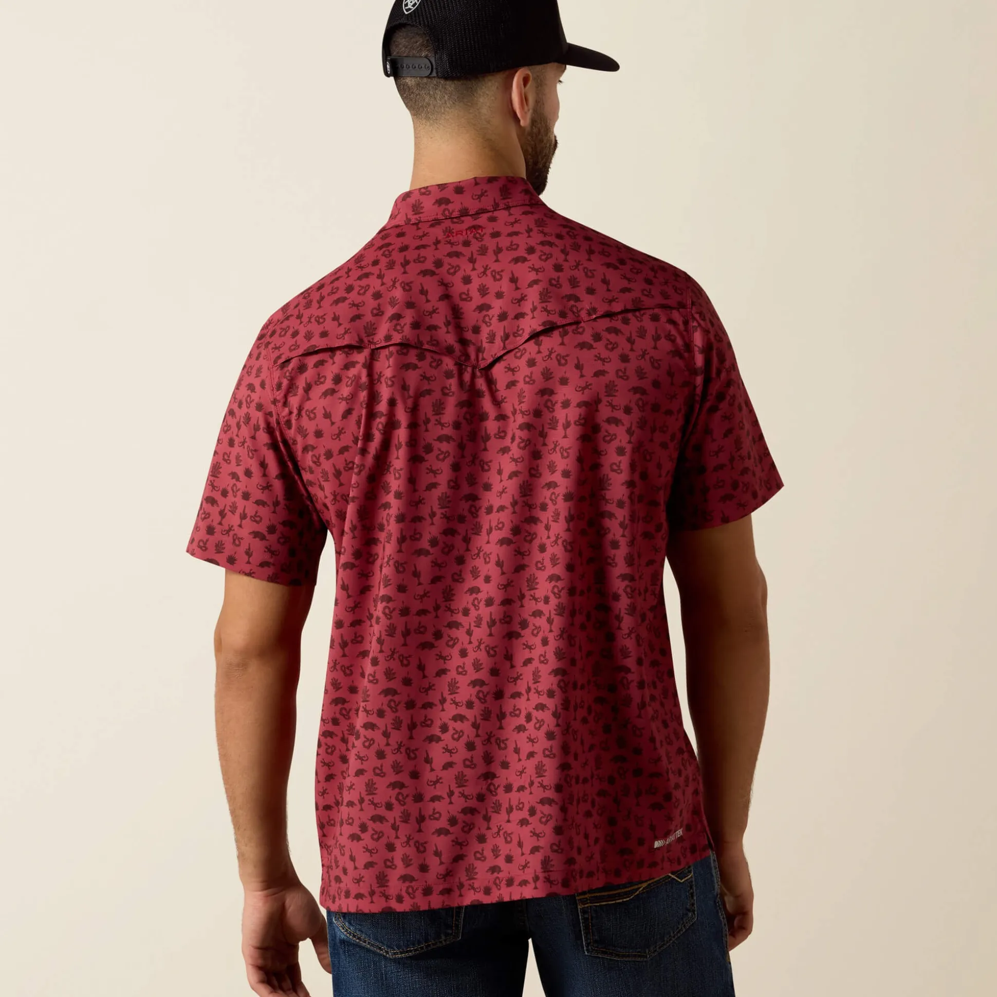 Printed VentTEK Western Yoke Classic Fit Snap Shirt