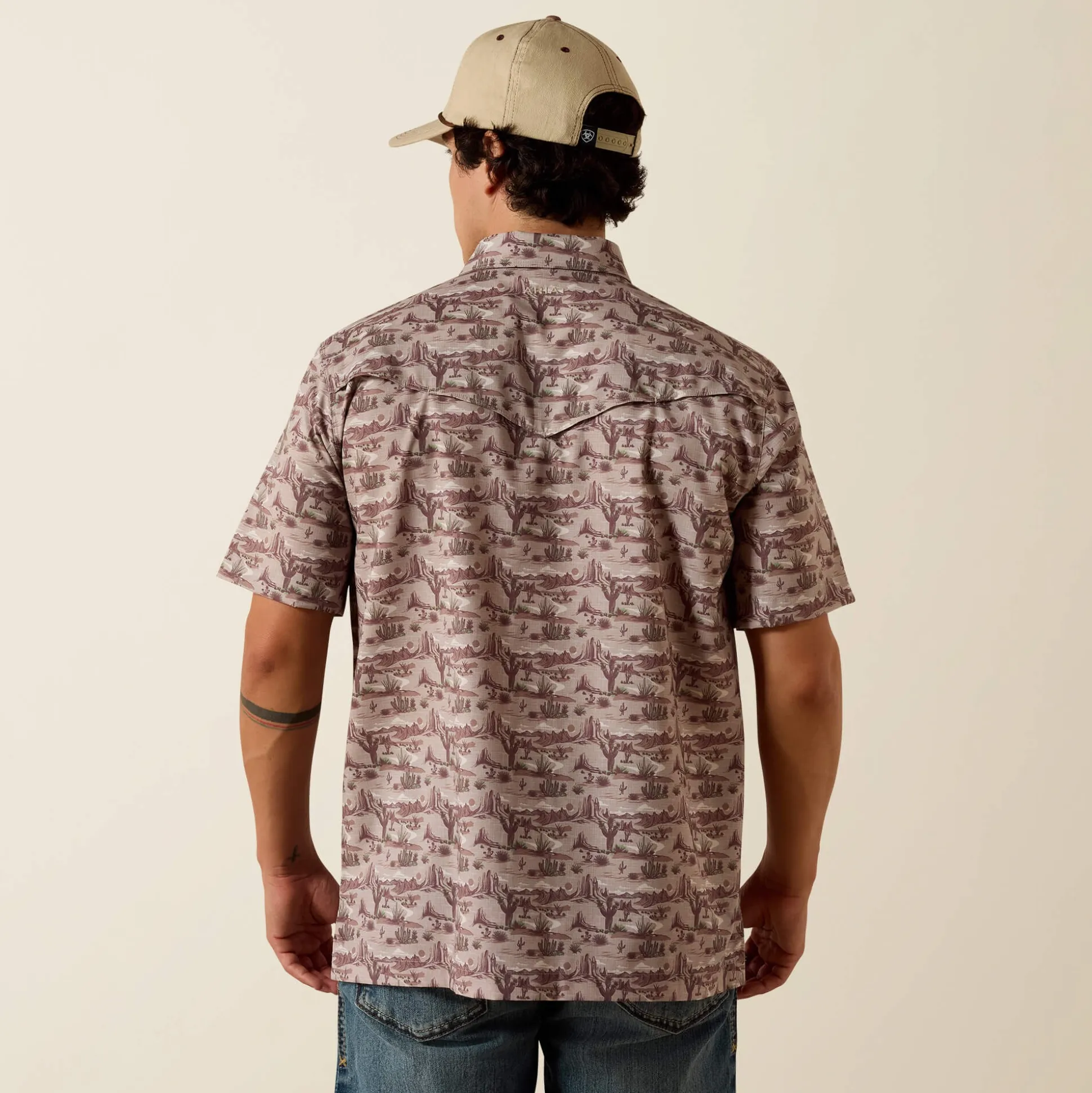 Printed VentTEK Western Yoke Classic Fit Snap Shirt