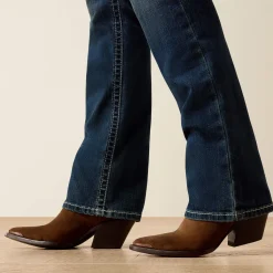 R.E.A.L. Mid Rise Stretch Icon Stackable Straight Leg Jean