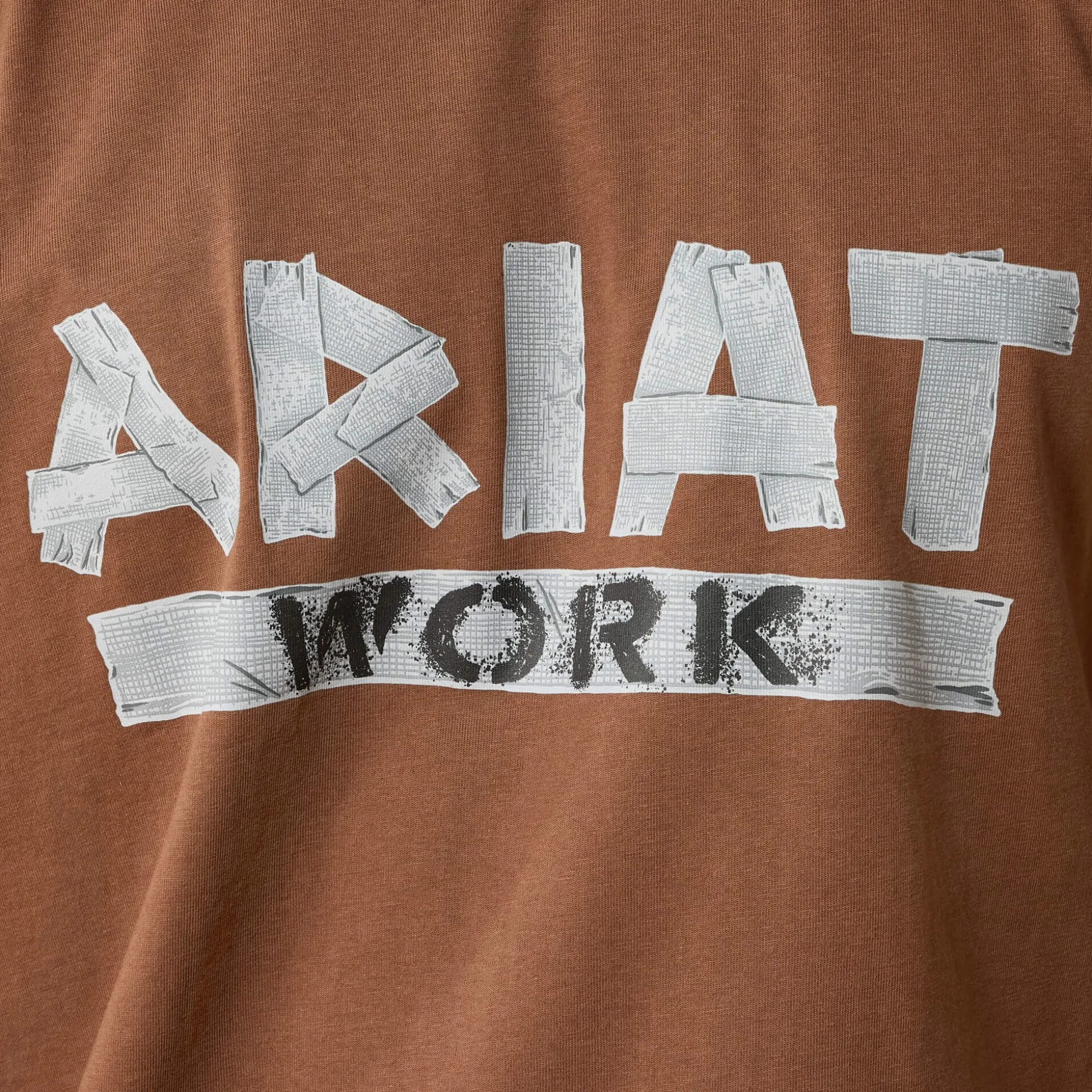Rebar Cotton Strong Duct Logo T-Shirt