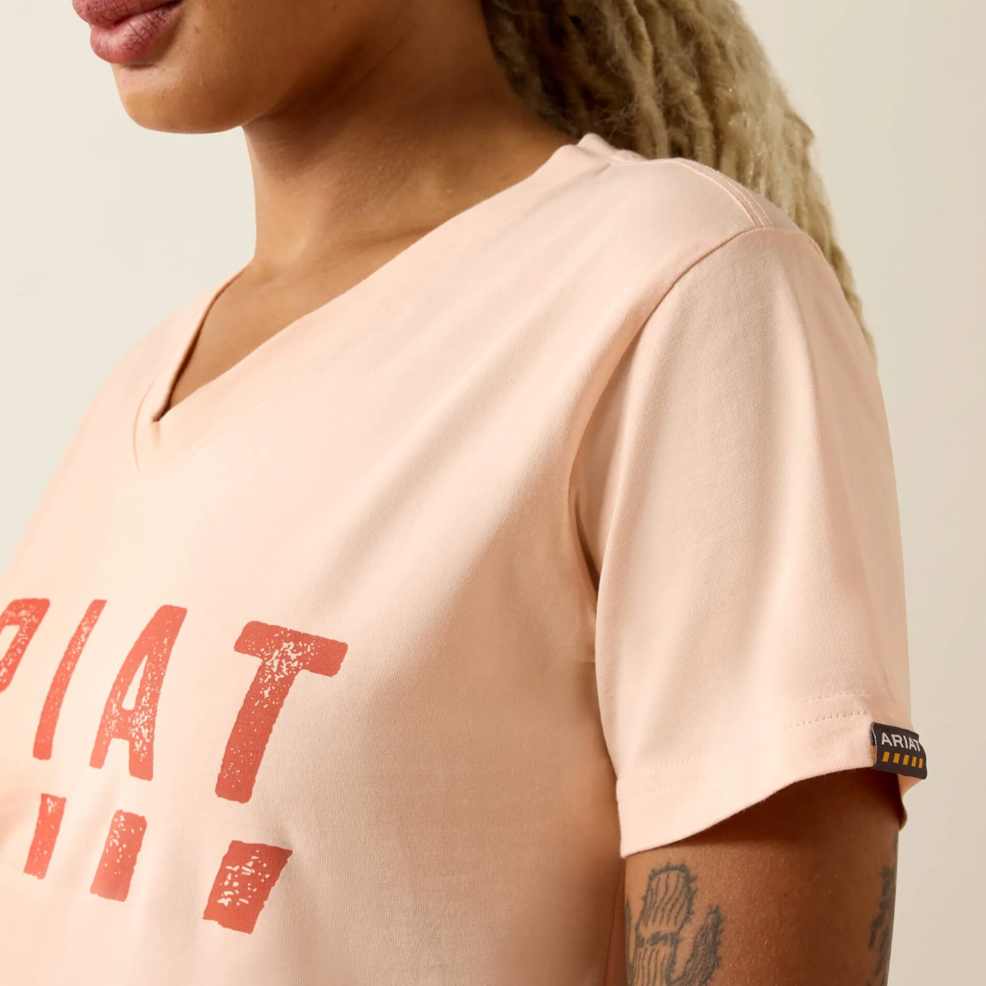 Rebar Cotton Strong Logo T-Shirt
