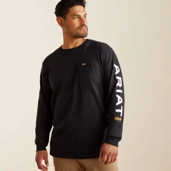 Rebar Cotton Strong Standard Logo Pocket T-Shirt