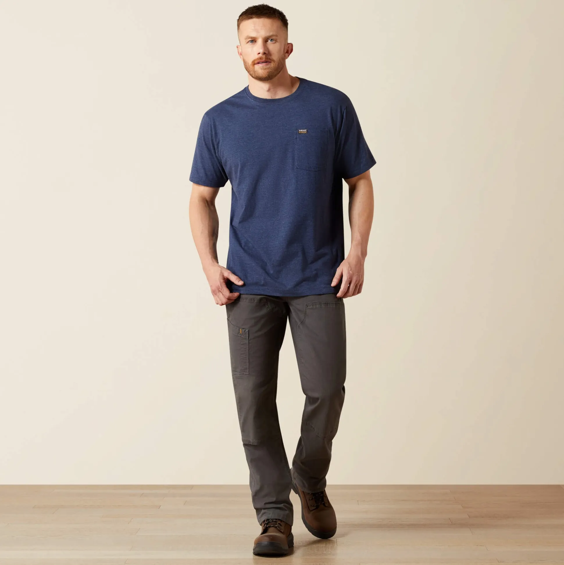 Rebar Cotton Strong Standard Pocket T-Shirt