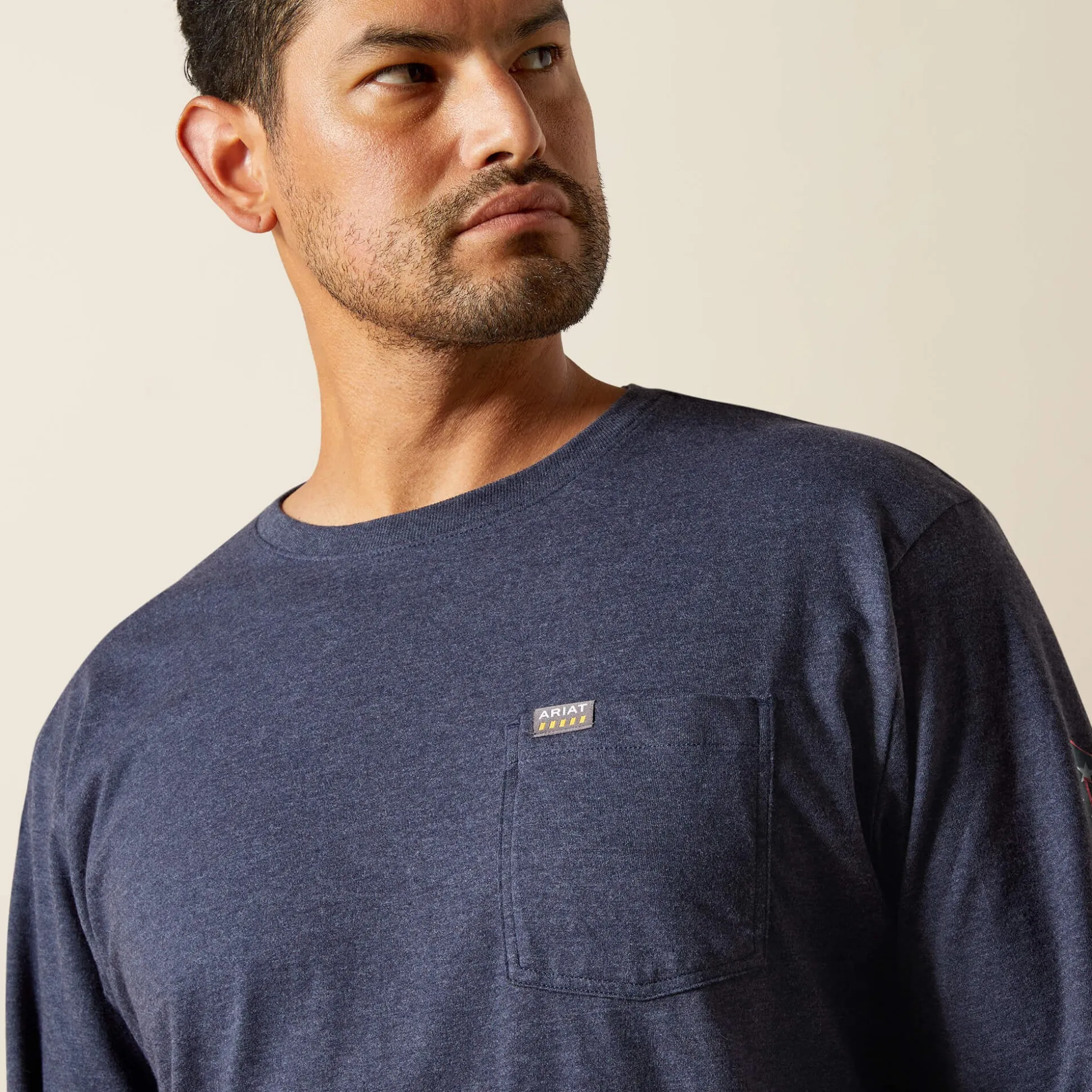 Rebar Cotton Strong Standard Logo Pocket T-Shirt