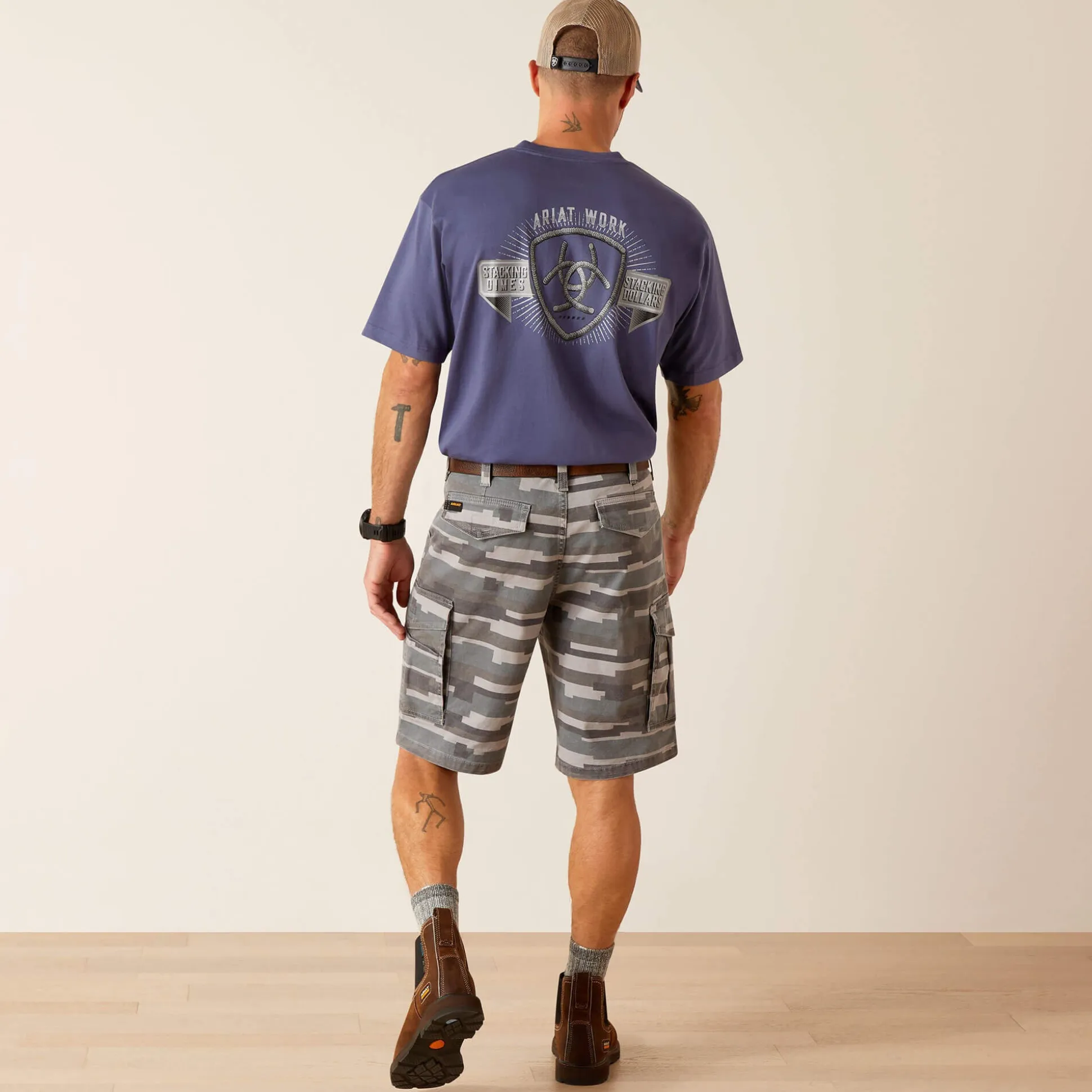 Rebar DuraStretch Made Tough Cargo 11" Short