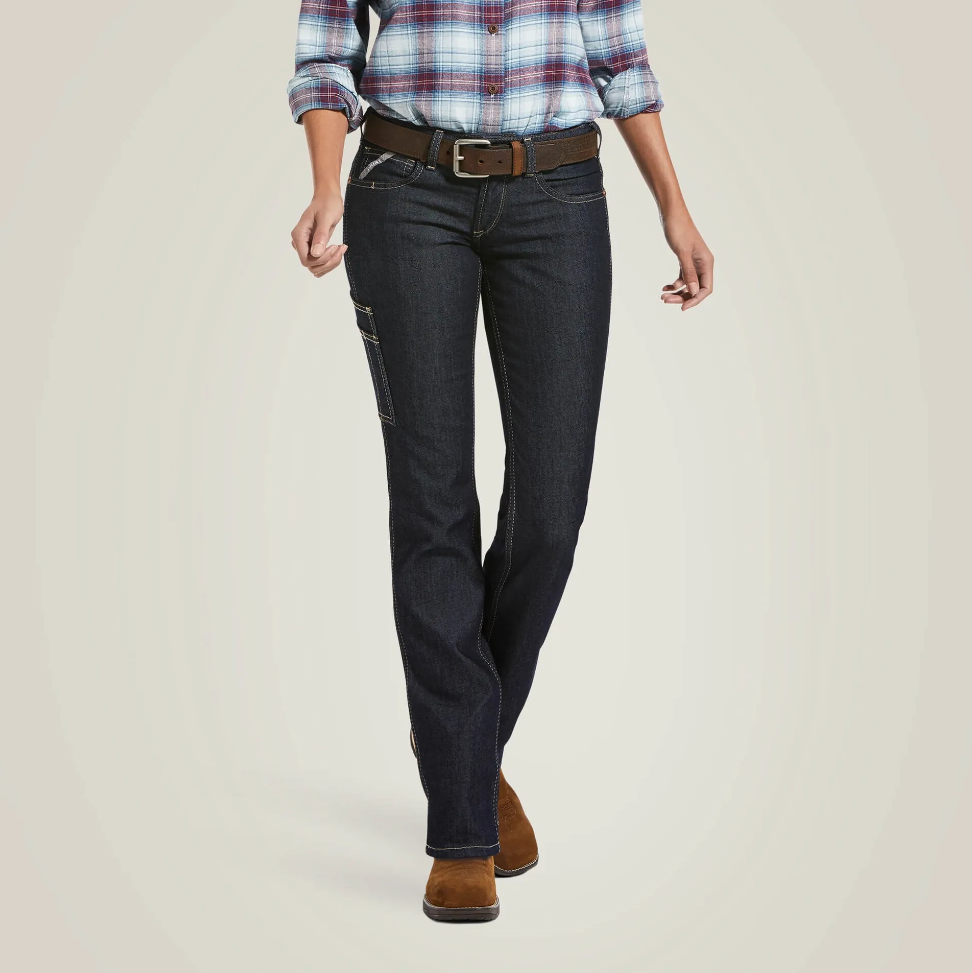 Rebar DuraStretch Raven Straight Leg Jean
