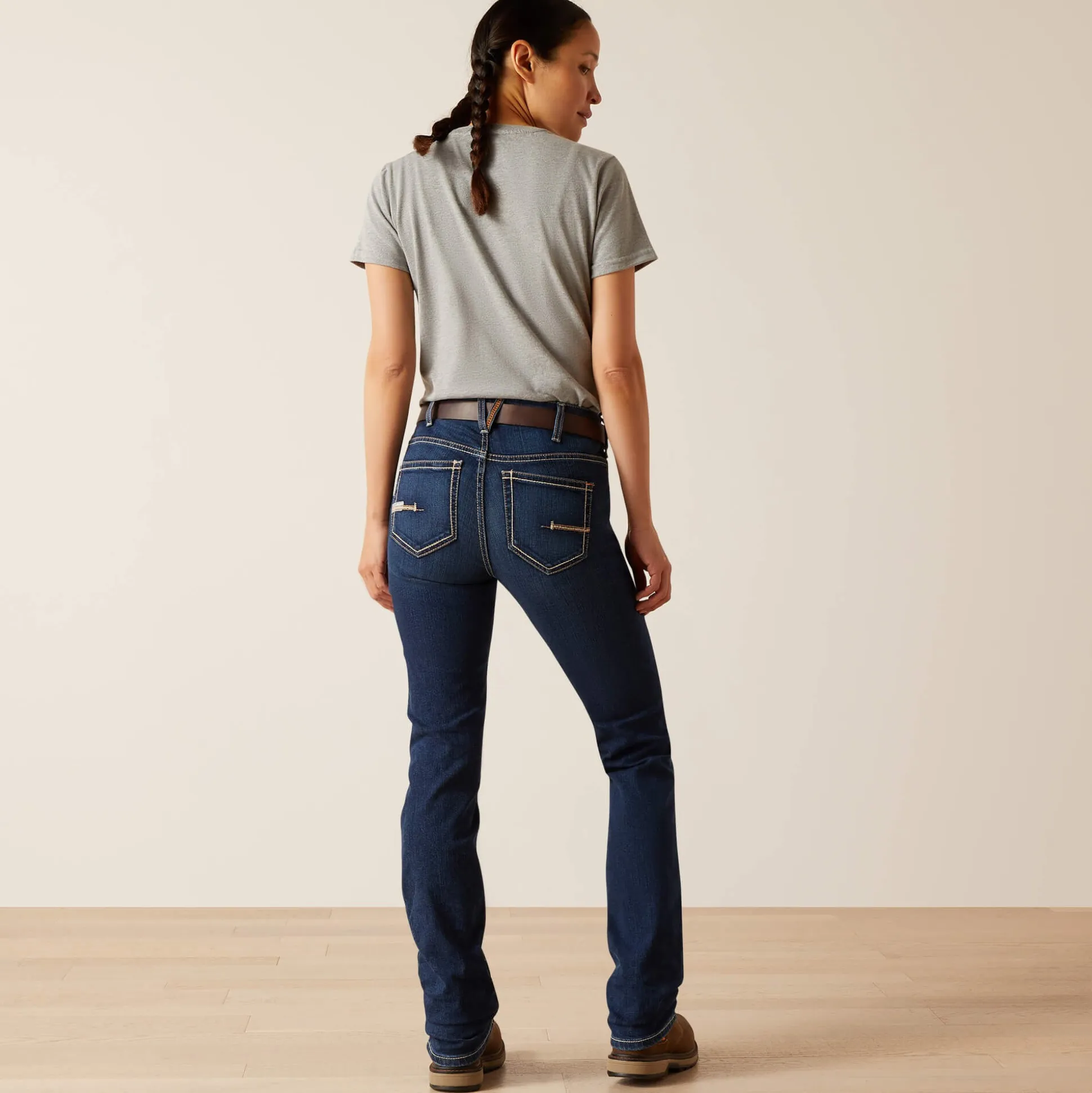 Rebar DuraStretch Riveter Double Front Straight Jean