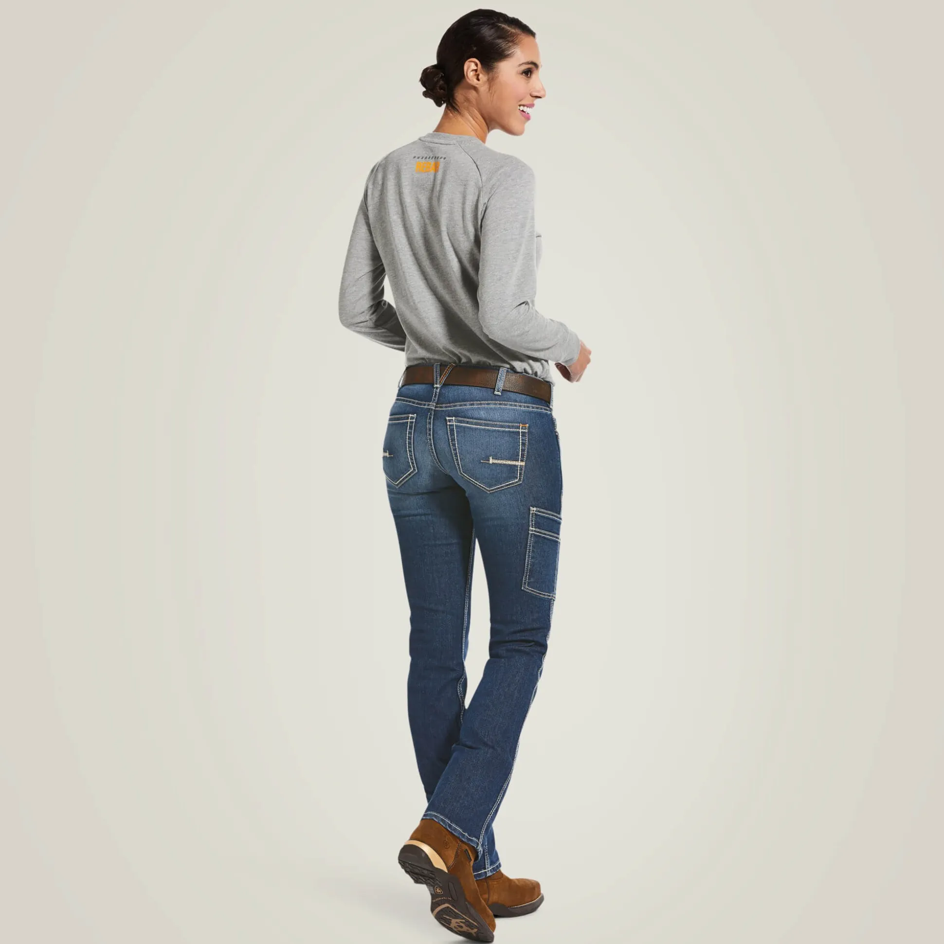 Rebar DuraStretch Riveter Straight Leg Jean