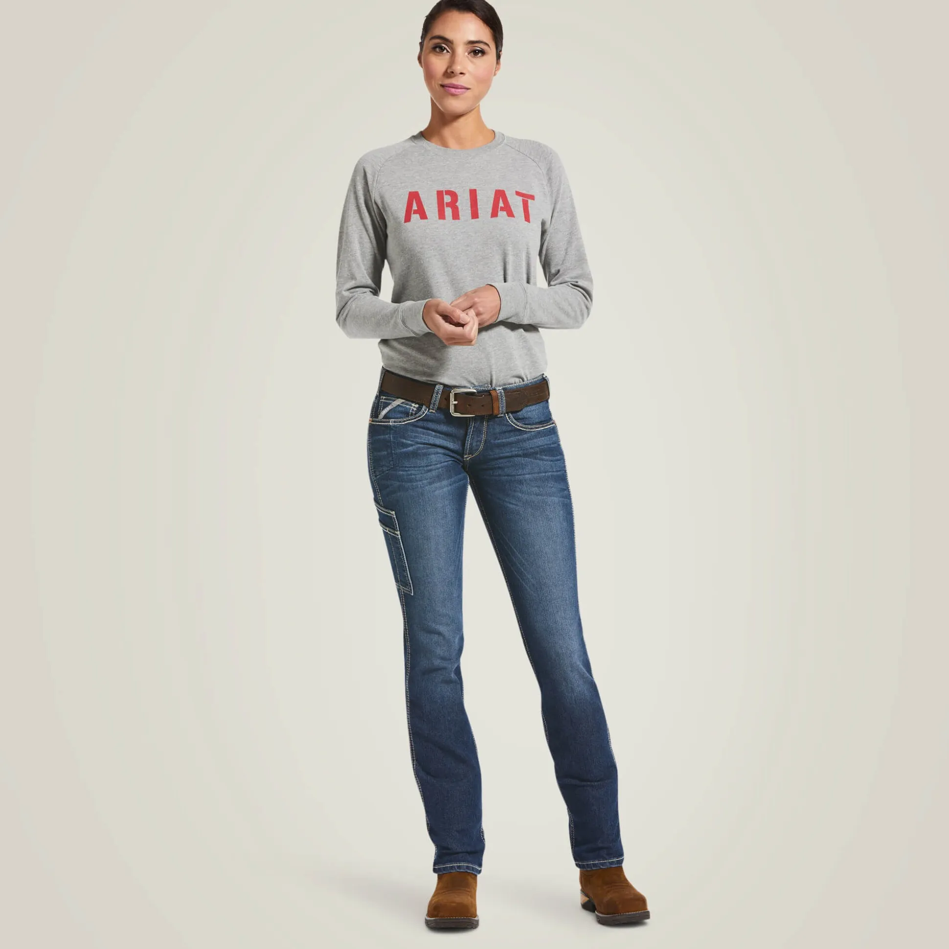 Rebar DuraStretch Riveter Straight Leg Jean