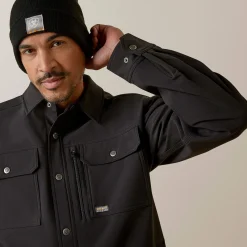 Rebar DuraStretch Utility Softshell Shirt Jacket
