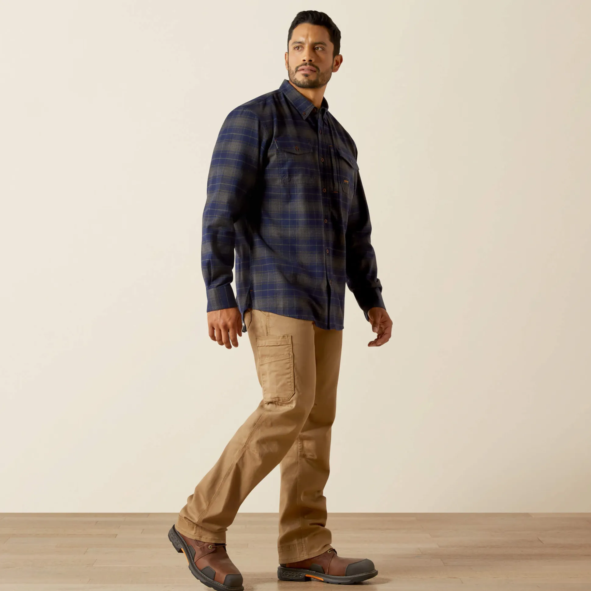 Rebar Flannel DuraStretch Work Shirt