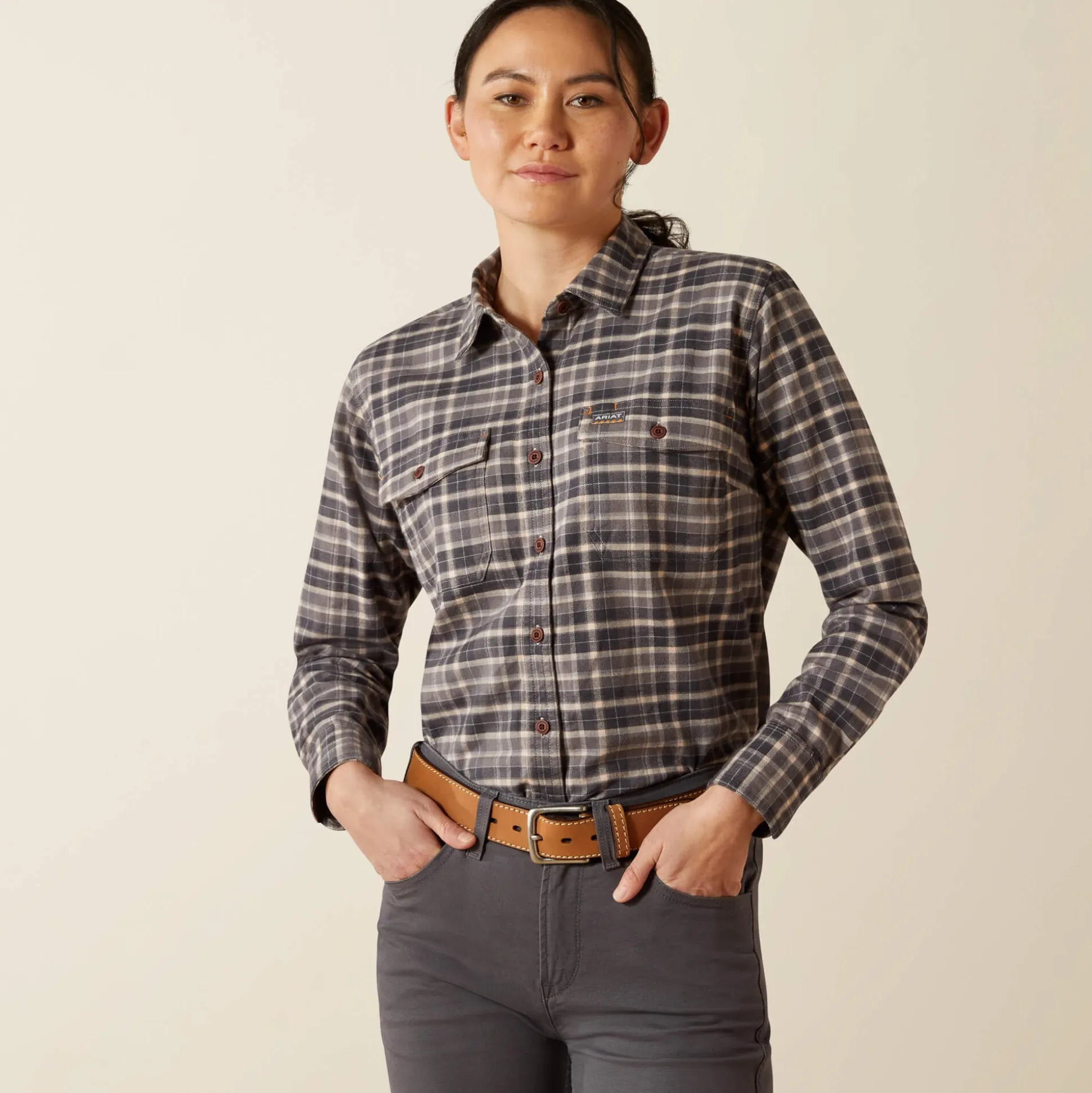 Rebar Flannel DuraStretch Work Shirt