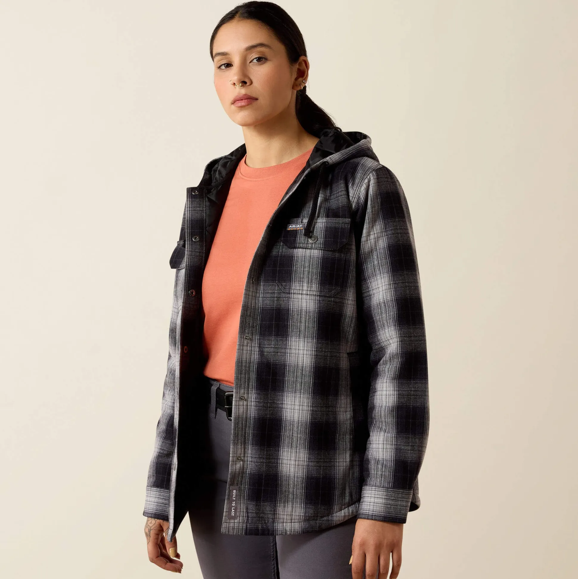 Rebar Flannel Insulated Shirt Jacket