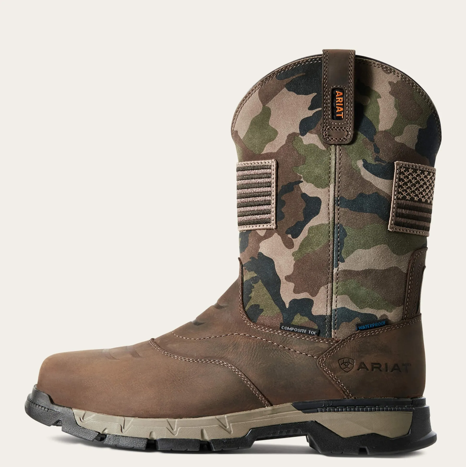 Rebar Flex Patriot Waterproof Composite Toe Work Boot