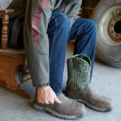 Rebar Flex Western Waterproof Composite Toe Work Boot