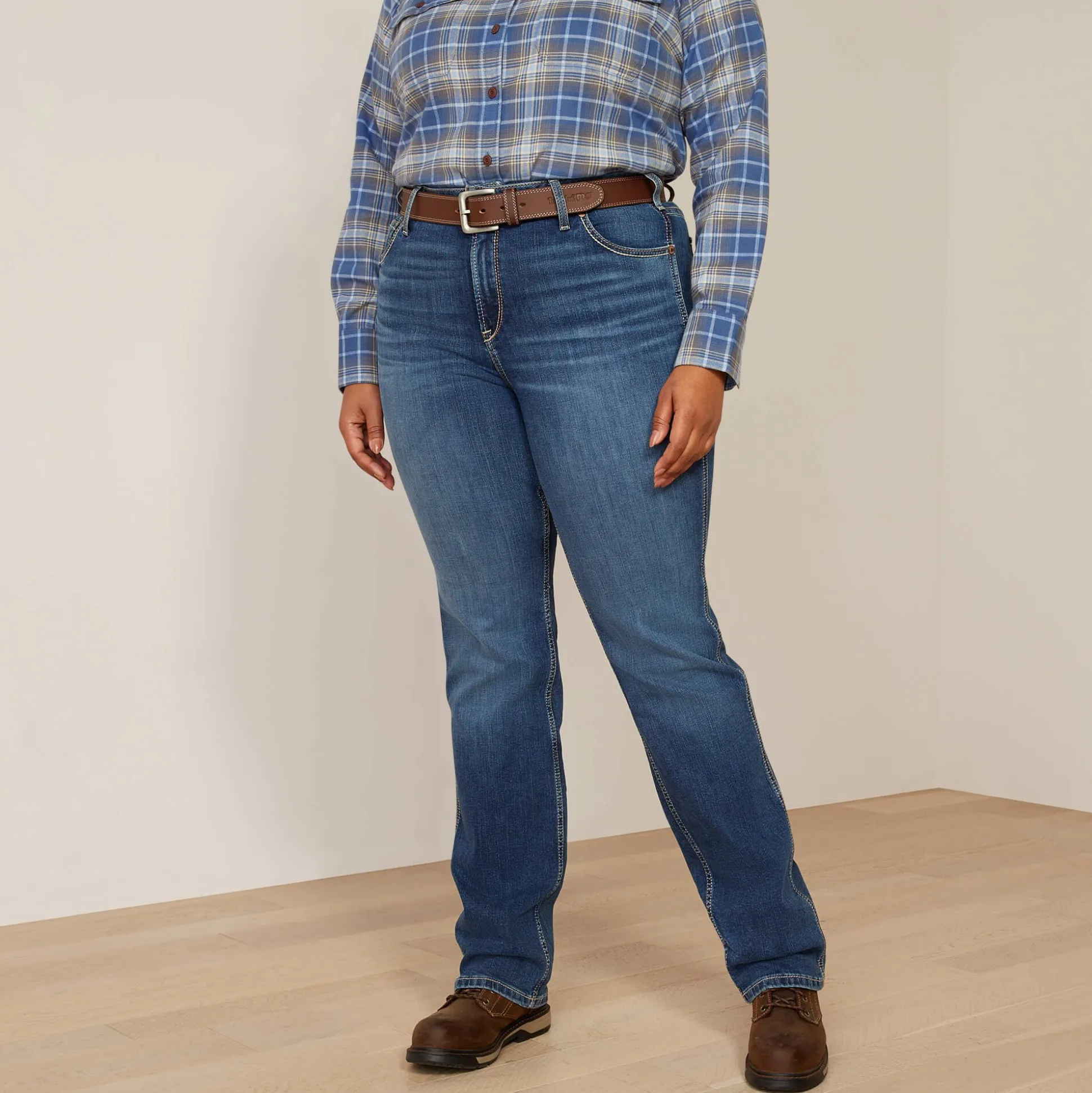 Rebar High Rise Riveter Straight Jean