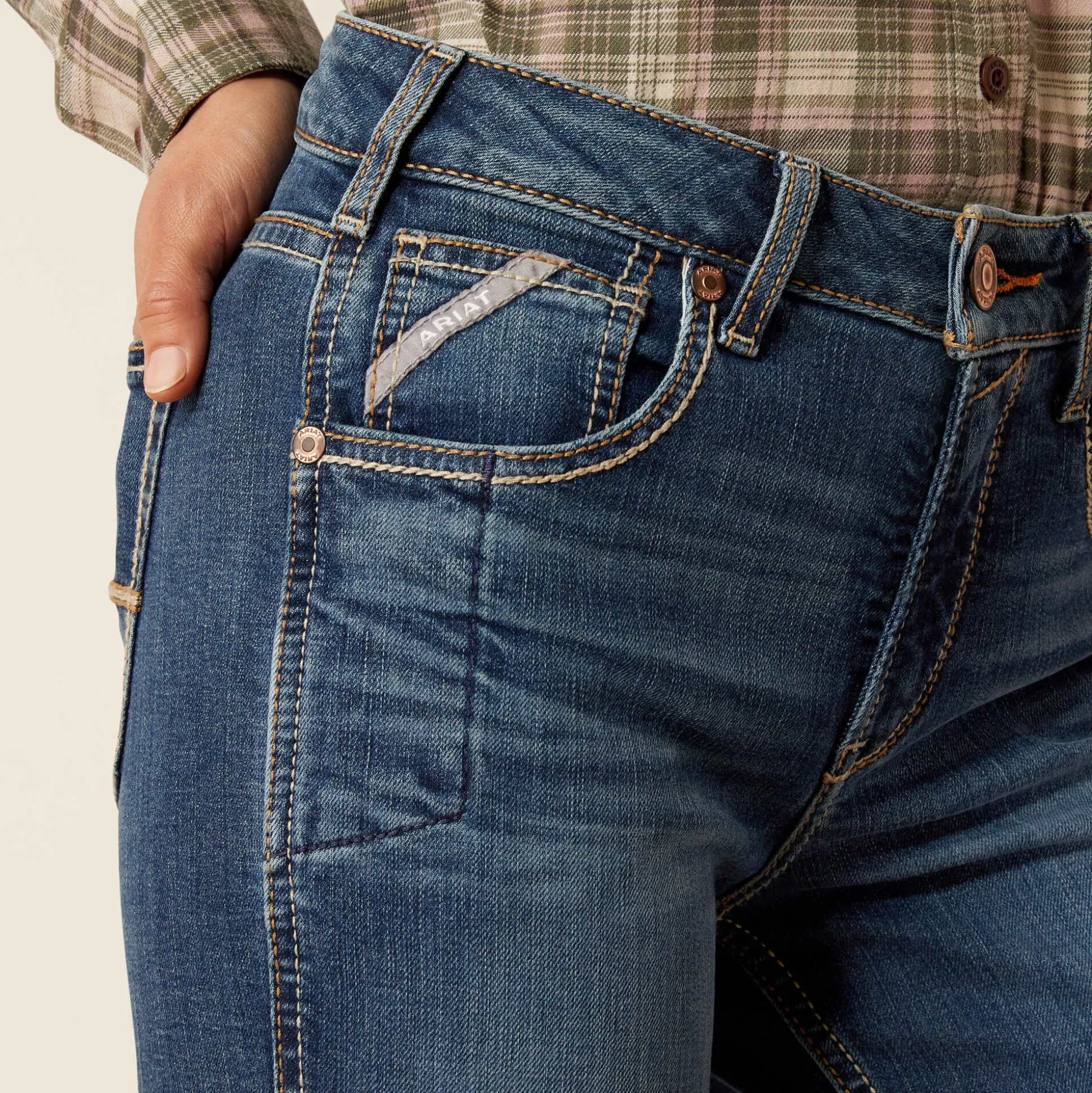 Rebar High Rise Riveter Straight Jean