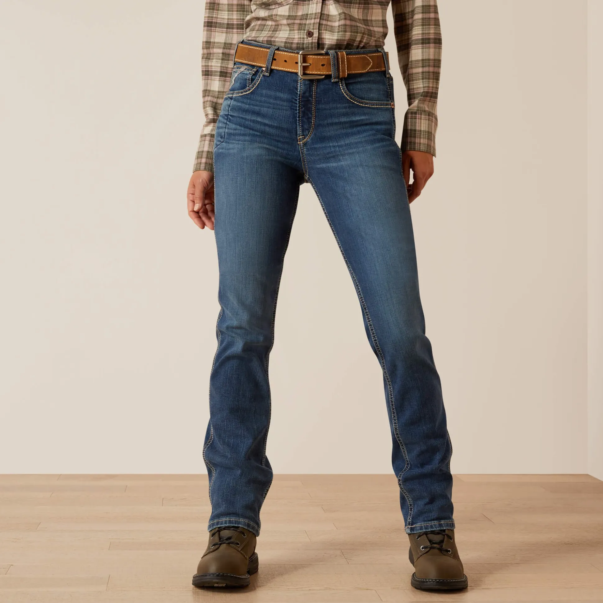 Rebar High Rise Riveter Straight Jean