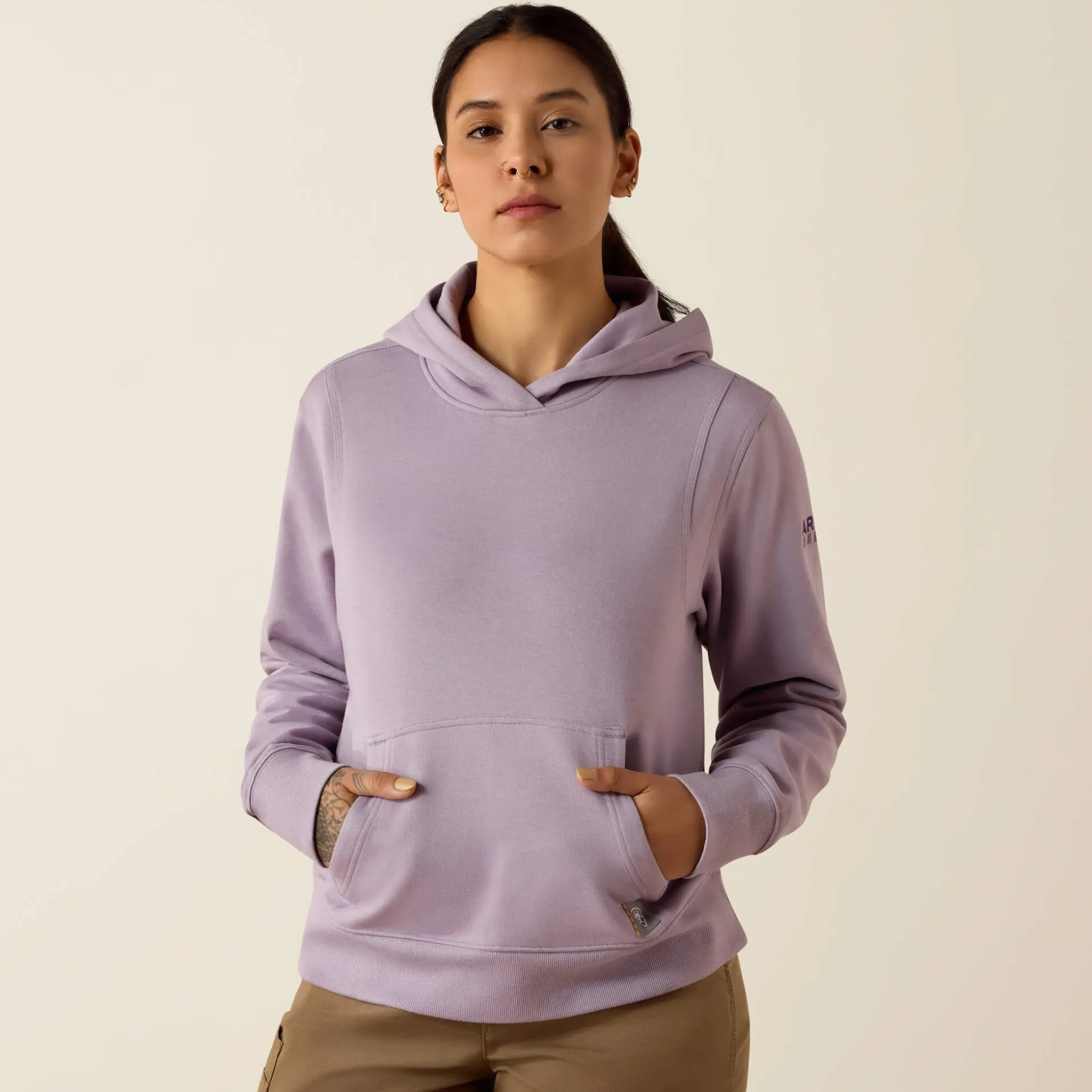 Rebar Lightweight Cropped Hoodie