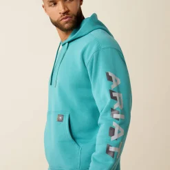 Rebar Lightweight Logo Hoodie