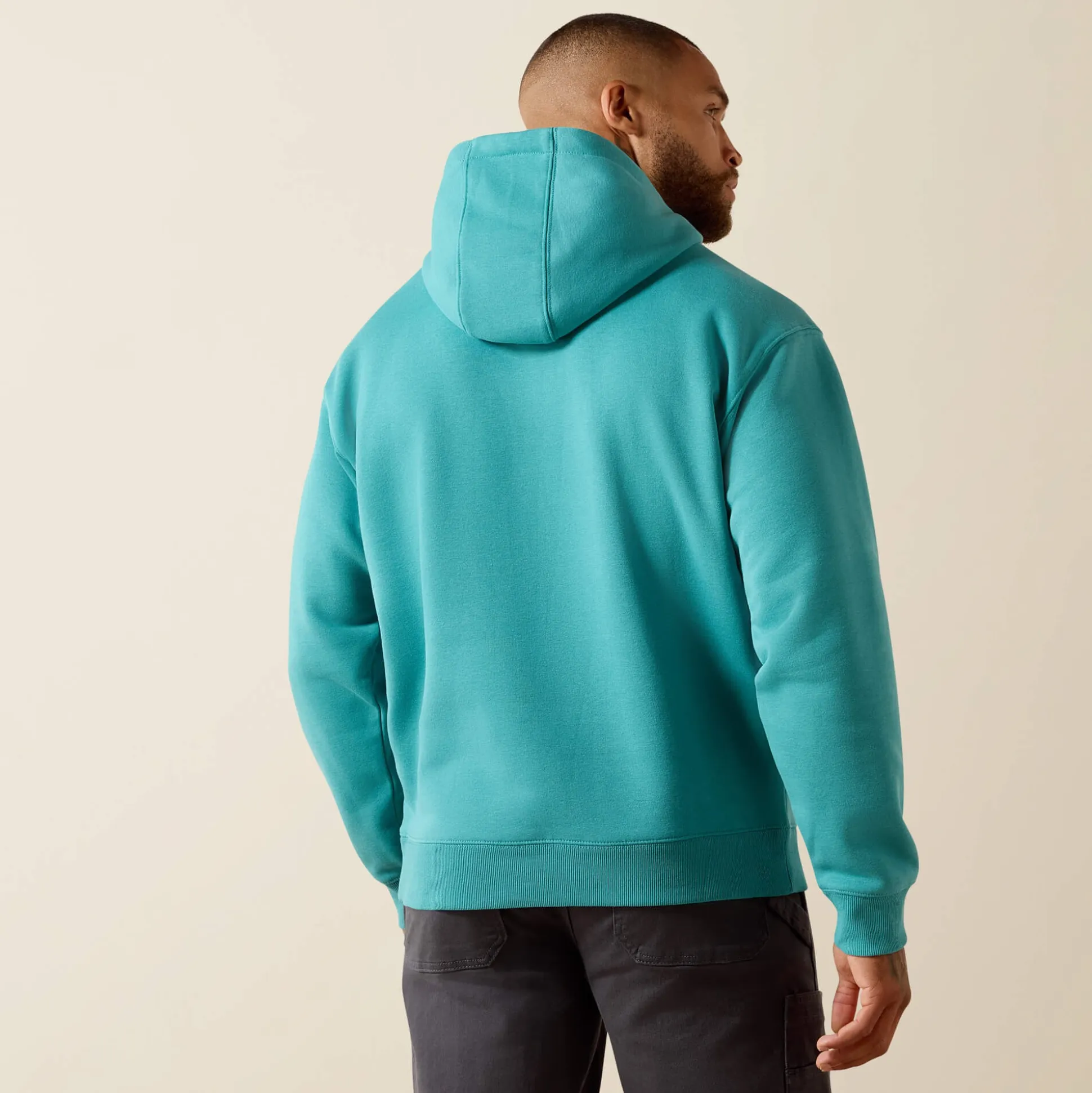 Rebar Lightweight Logo Hoodie