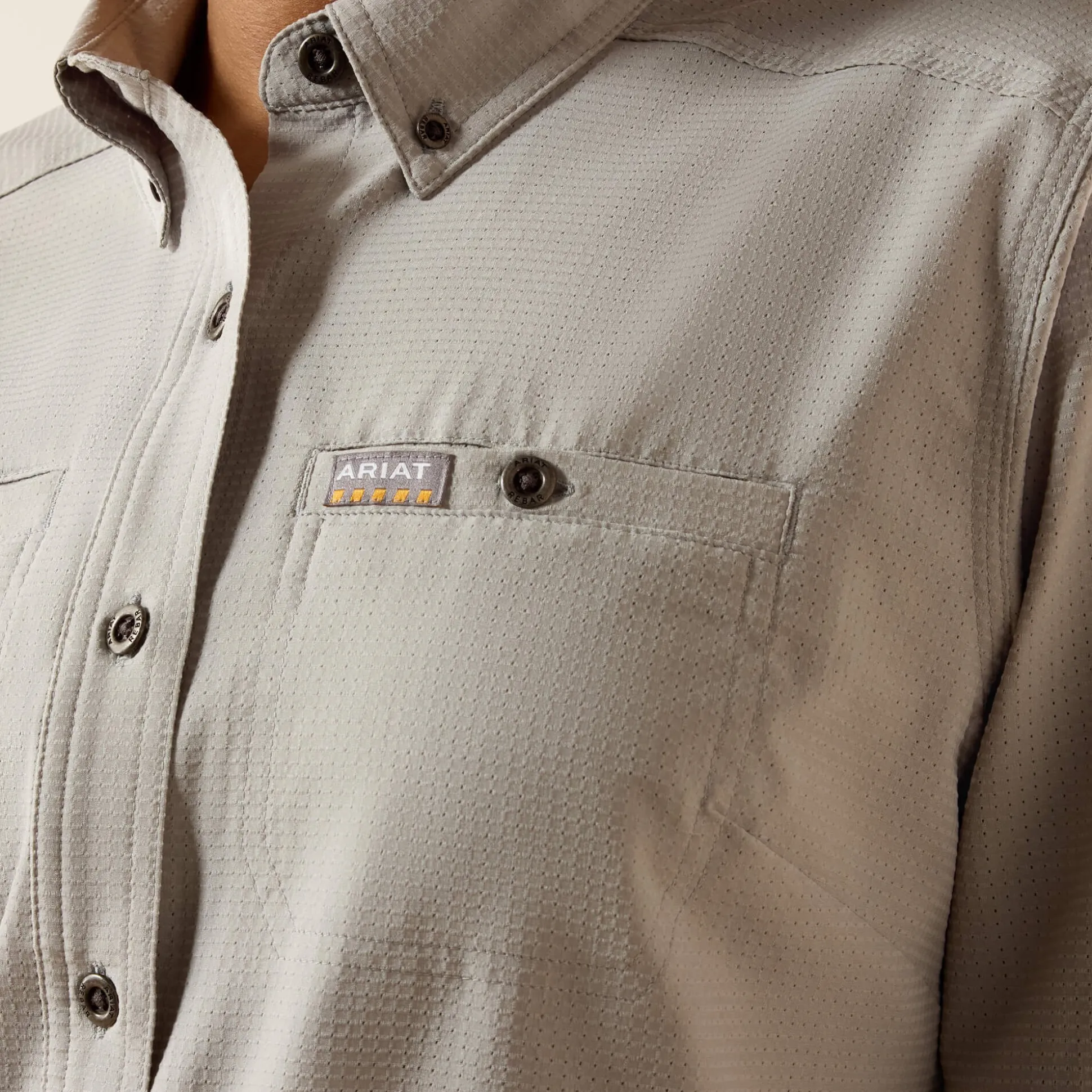 Rebar Made Tough 360 Airflow DuraStretch Work Shirt