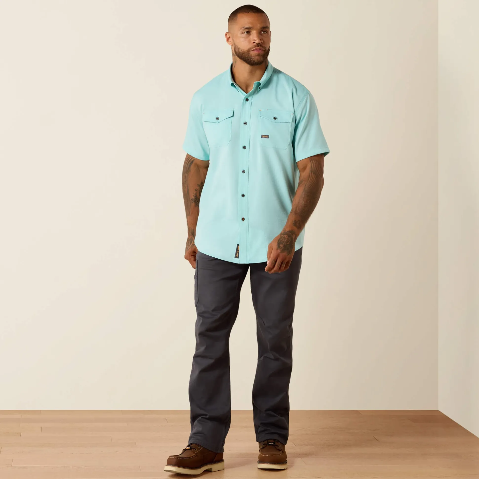Rebar Made Tough VentTEK DuraStretch Work Shirt