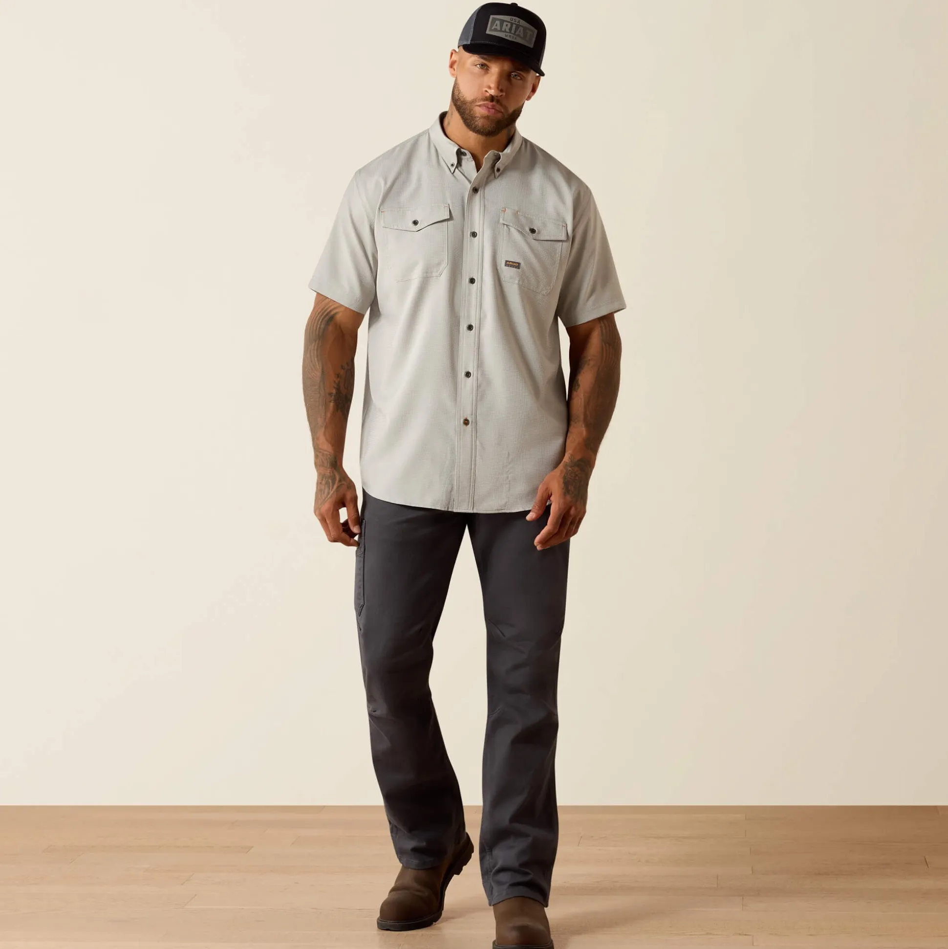 Rebar Made Tough VentTEK DuraStretch Work Shirt