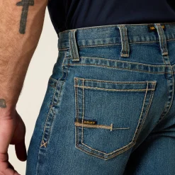 Rebar M7 DuraStretch Edge Stackable Straight Leg Jean