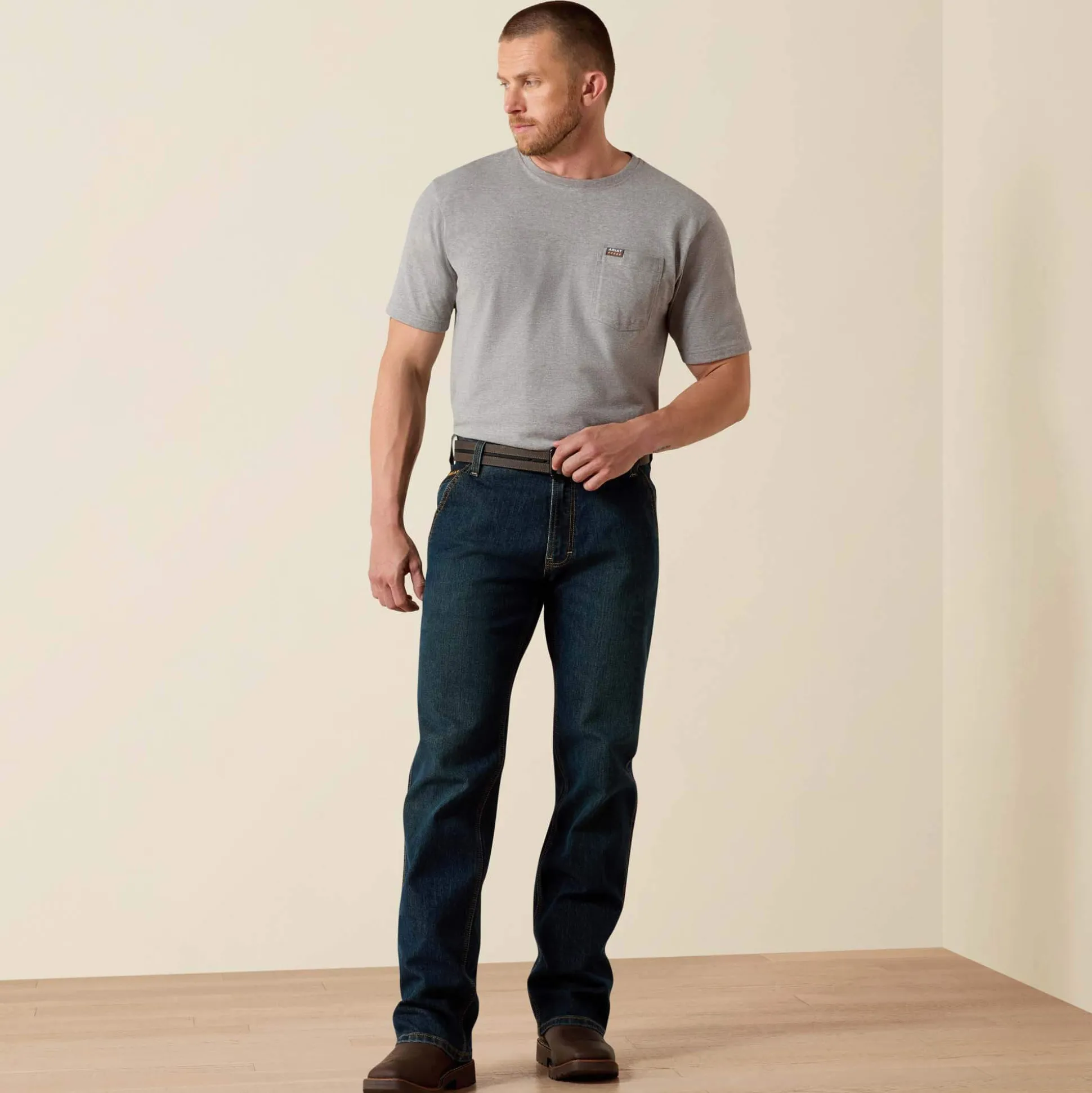 Rebar M4 Low Rise DuraStretch Workhorse Boot Cut Jean