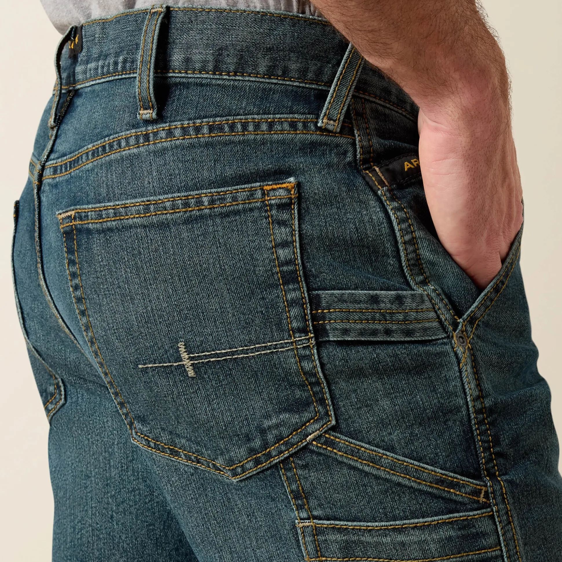 Rebar M7 Slim DuraStretch Workhorse Straight Leg Jean