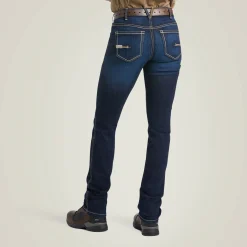 Rebar Perfect Rise Work Flex Riveter Slim Leg Jean