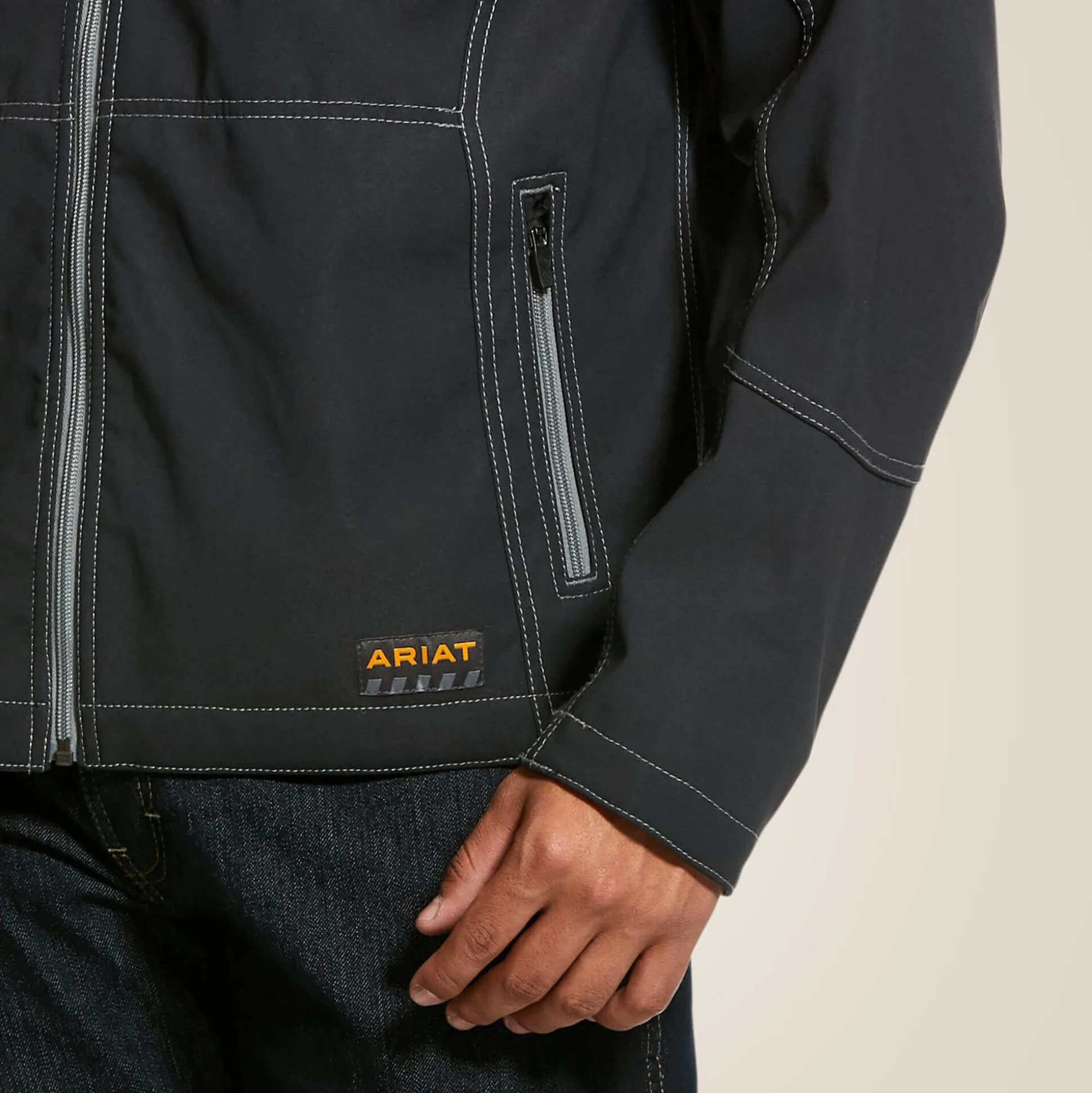 Rebar Stretch Canvas Softshell Jacket