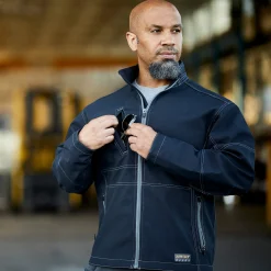 Rebar Stretch Canvas Softshell Jacket