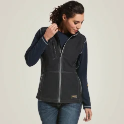 Rebar Stretch Canvas Softshell Vest