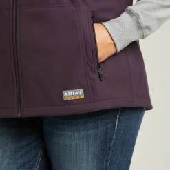 Rebar Stretch Canvas Softshell Vest