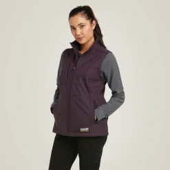 Rebar Stretch Canvas Softshell Vest