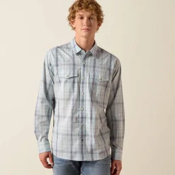 Retro Fitted Snap Shirt