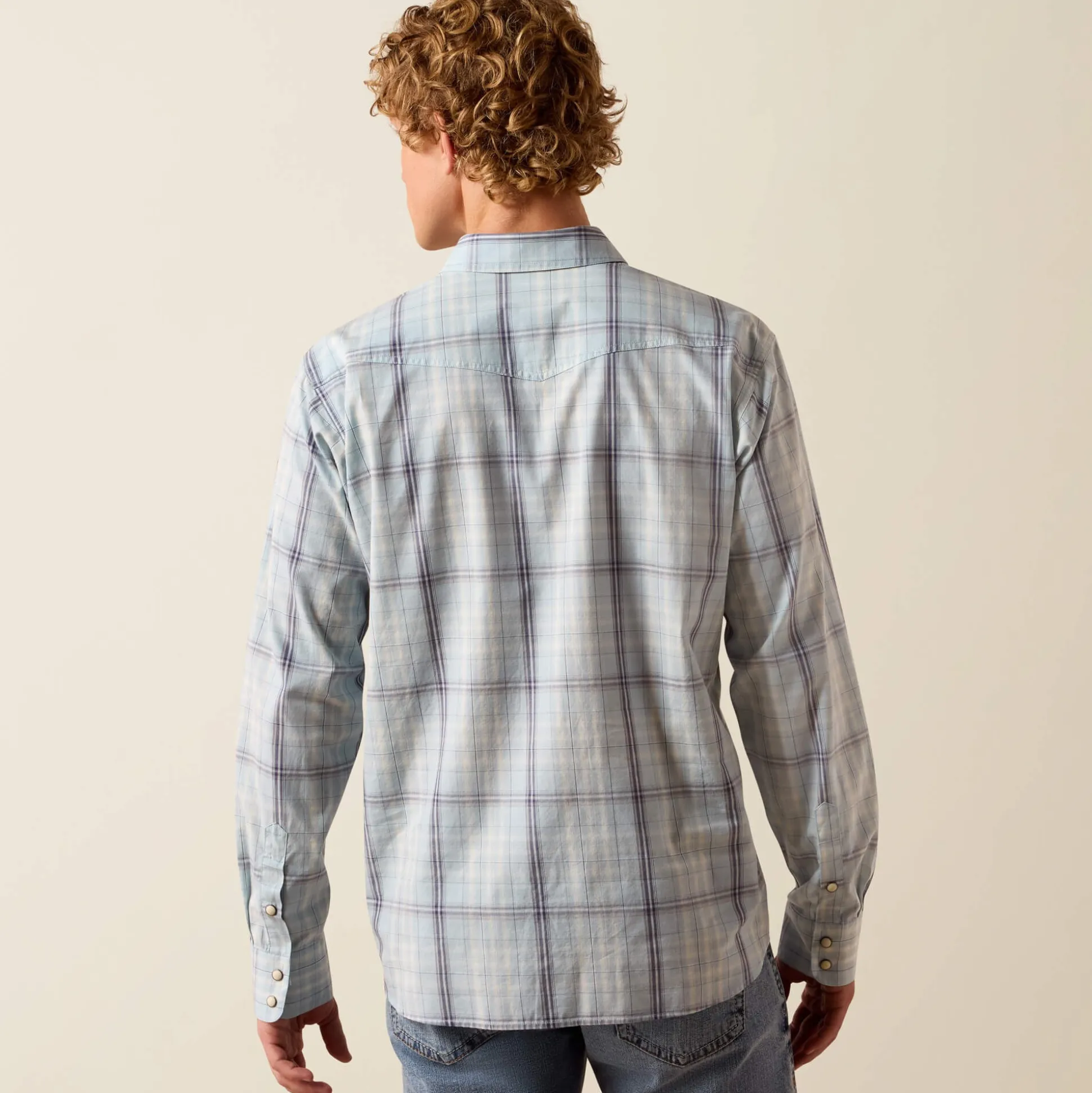 Retro Fitted Snap Shirt