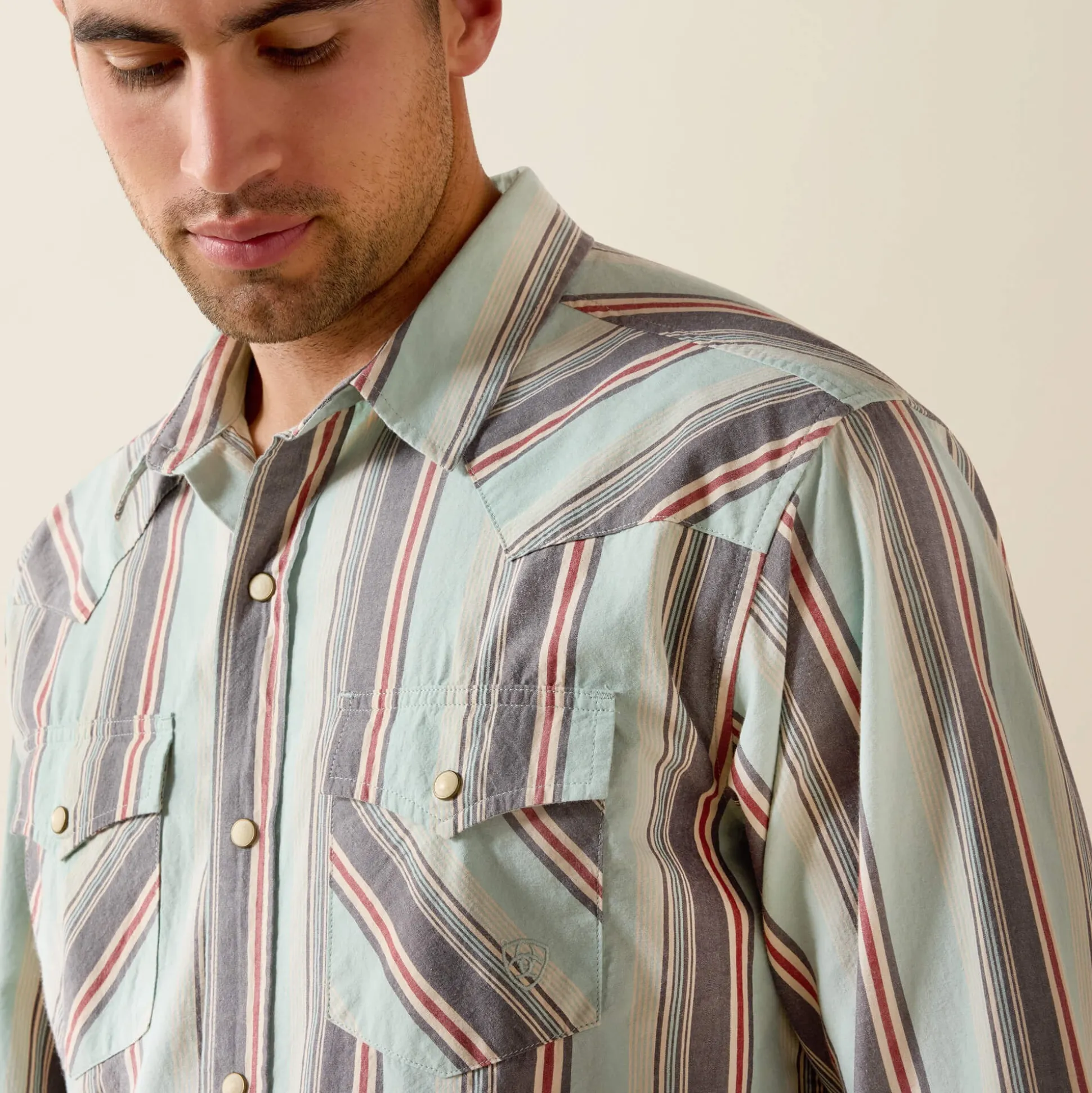 Retro Hesperus Fitted Snap Shirt