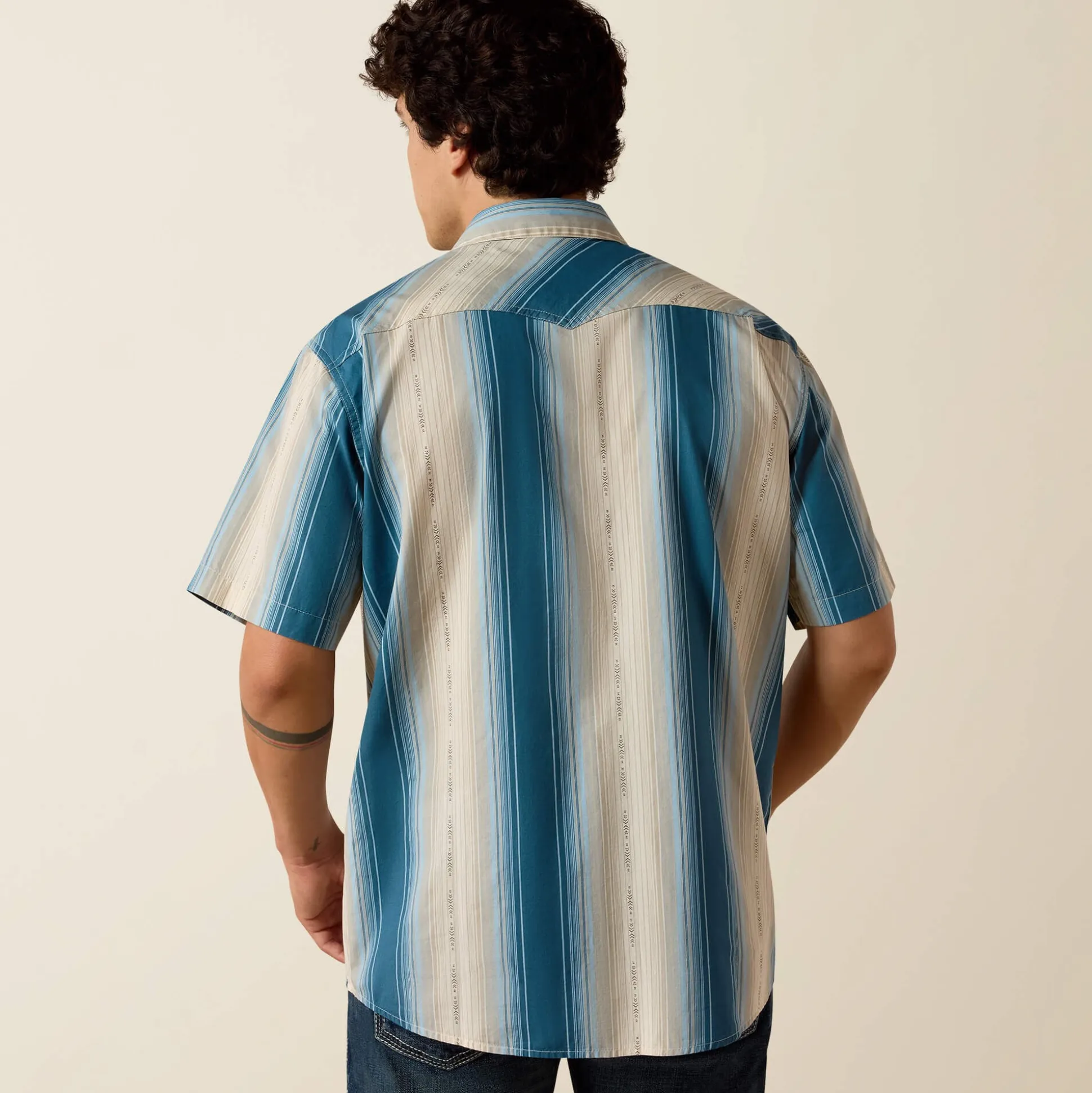 Retro Hyland Fitted Snap Shirt