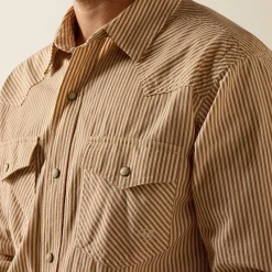 Retro Hyman Fitted Snap Shirt