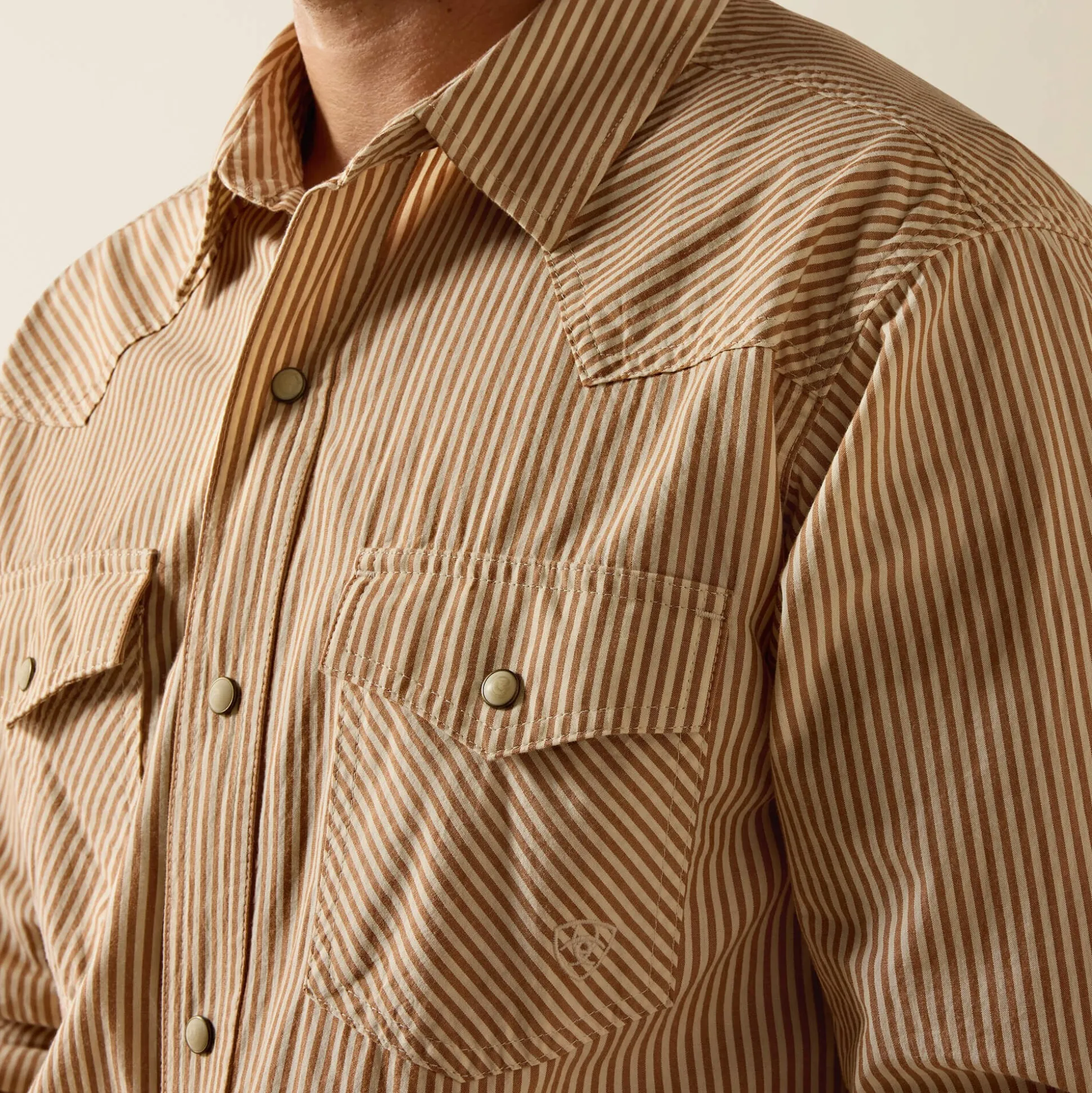 Retro Hyman Fitted Snap Shirt