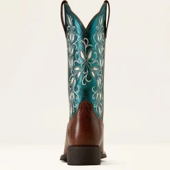 Round Up Holly Wide Square Toe Western Boot