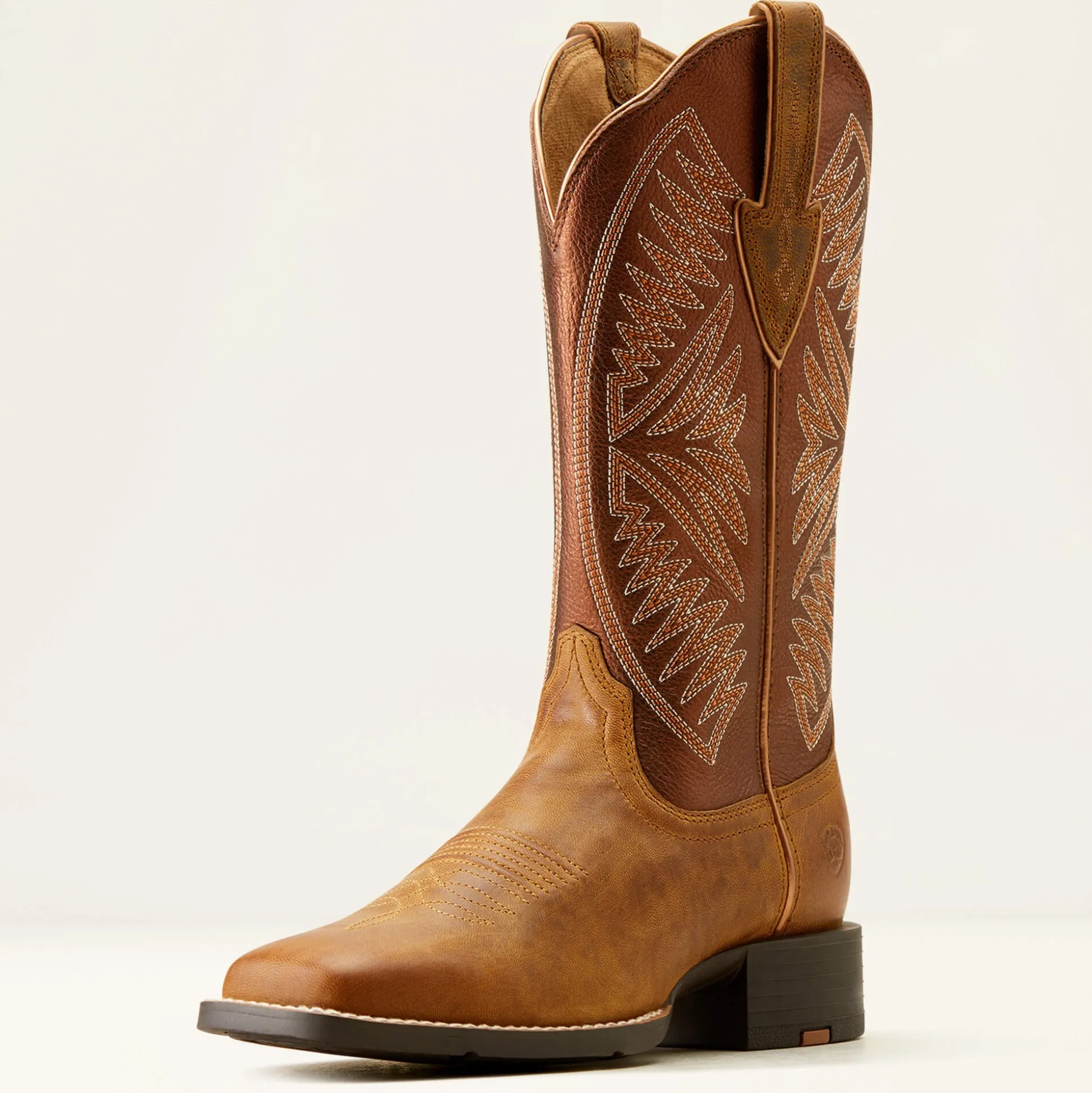 Round Up Ruidoso Wide Square Toe Western Boot