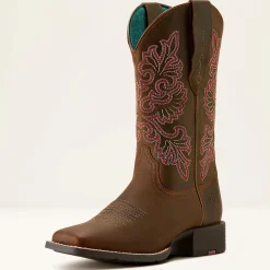 Round Up StretchFit Wide Square Toe Western Boot