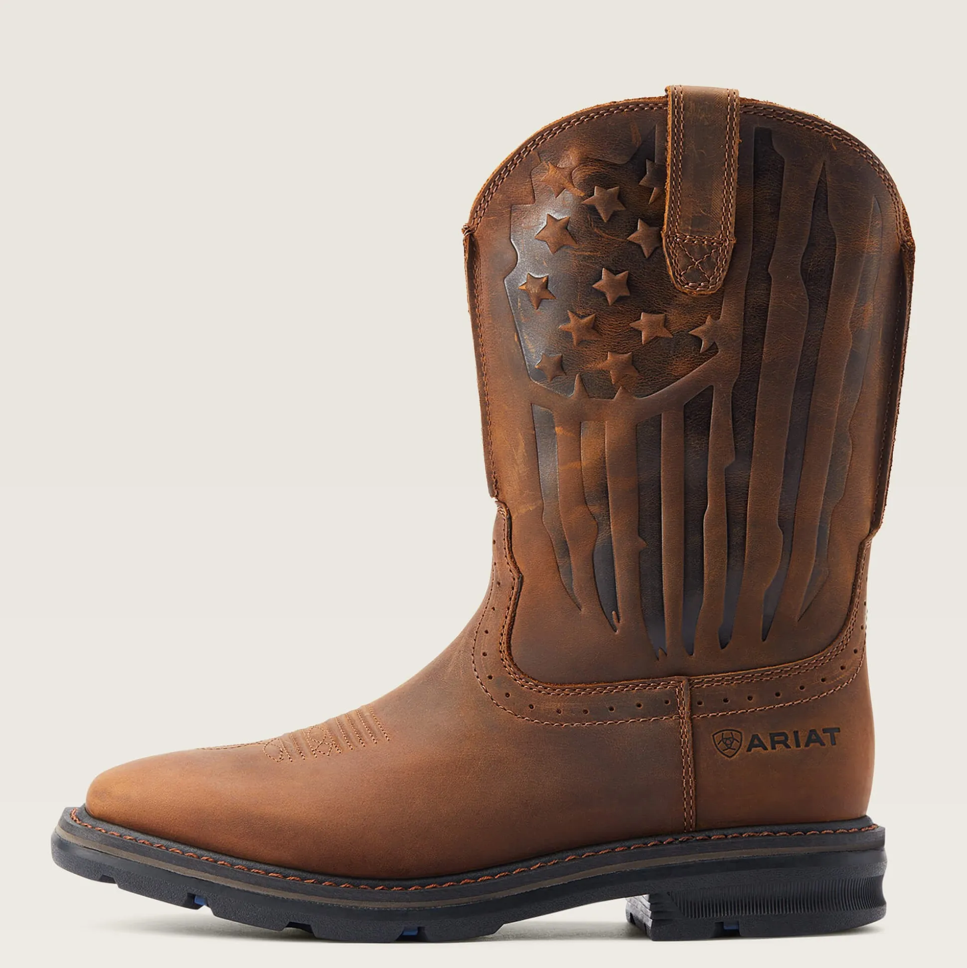 Sierra Shock Shield Patriot Work Boot