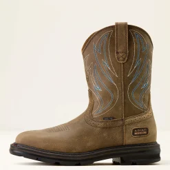 Sierra Shock Shield Wide Square Toe Steel Toe Work Boot